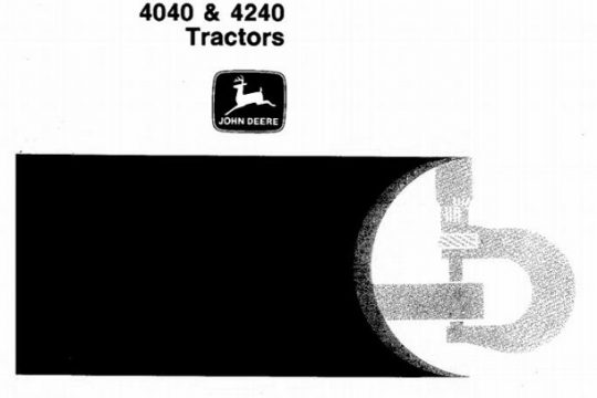 John Deere 4040/4240 Tractor Manual