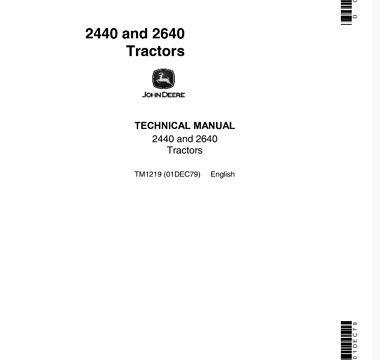 john deere trs27 service manual