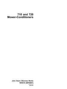 john deere 710 mower conditioner parts diagram