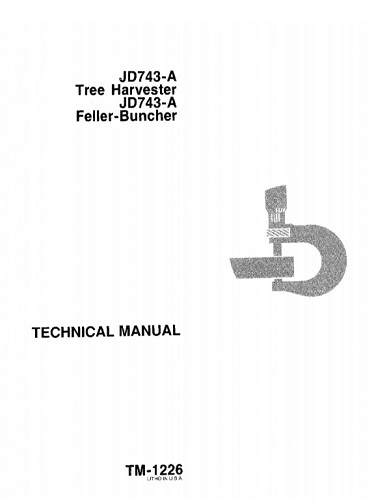 John Deere JD743A Technical Manual