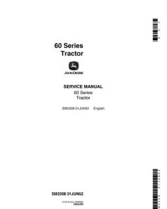 John Deere 60 Series Tractor Service Manual – John Deere Manual