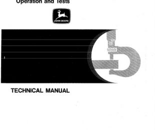 John Deere JD540-B Skidder Grapple Skidder Operation and Tests Technical Manual